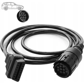 Autodiagnostika ADAPTÉR 10 PIN OBD2 PRO MOTOCYKLY BMW KABEL OBD
