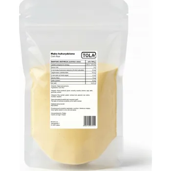 Mouka Kukuřičná mouka 25 kg - přírodní, bez GMO, vysoká kvalita TOLA