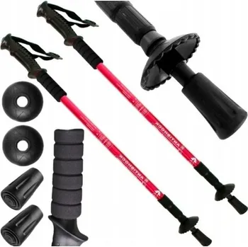 Trekingová hůl Trekkingové hole SADA 2 HOLÍ ANTISHOCK 65-135 cm
