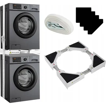 UNIVERZÁLNÍ MEZIKUS PRAČKY A SUŠIČKY 46-72cm ANTIVIBRAČNÍ + POPRUH