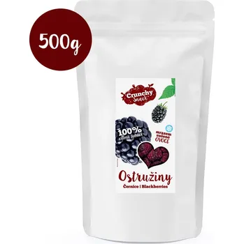 Sušené ovoce Royal Pharma s.r.o. Crunchy snack, Mrazem sušené ostružiny, 500g