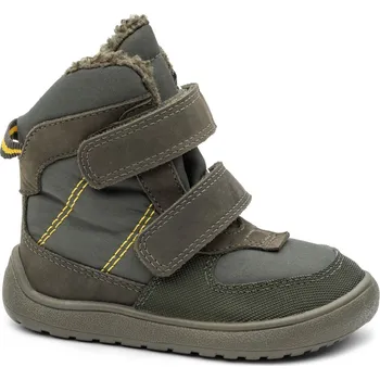 Chlapecká obuv PROTETIKA BAREFOOT ZIMNÍ OBUV LENO KHAKI S MEMBRÁNOU (24) - 8585063854996