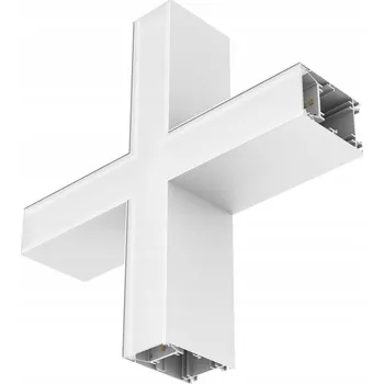 Spojka pro lineární svítidla 13.6W 1690lm CCT Tvar X Bílá Office Linear