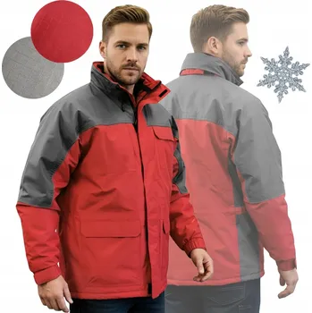 Bunda Coverguard pánská pracovní zimní zateplená bunda RIPSTOP, velikost S