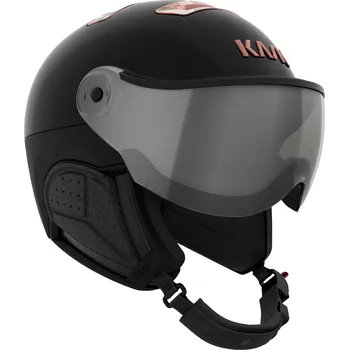 KASK PIUMA-R CHROME BLACK / PINK GOLD - PHOTOCHROMIC MIRROR VISOR Velikost helem: 54/XS