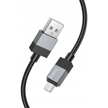 Kabel Hoco USB - microUSB typ B 1 m černý