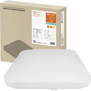 LED Panel Stropní Svítidlo 24W 2000lm 3000K Senzor Pohybu Soumraku 33x33cm