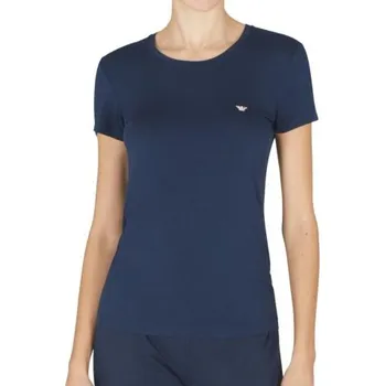 Dámské tričko Dámské triko Emporio Armani EW000408 AF10889 modré modrá L