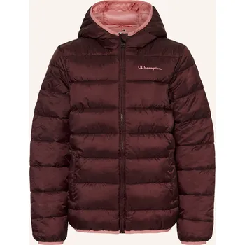 Champion Dívčí Prošívaná Bunda, tmavě červená, 152