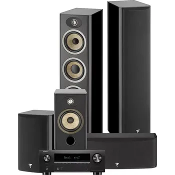 Domácí kino Denon AVC-X3800H + Focal Aria Evo X N2/N1/Center Domácí kino 5.0, DENON Černá