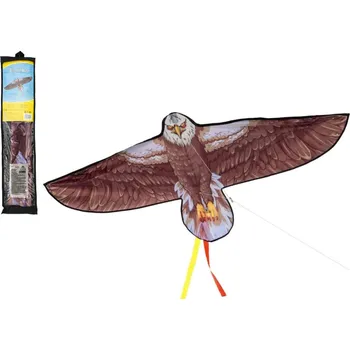Létající drak Drak létající nylon orel 138x69cm v sáčku