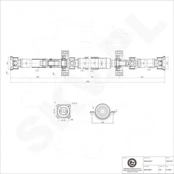 Poloosa kola Hnací hřídel Renault Kangoo 8200149811 ESEN SKV