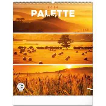 Kalendář NOTIQUE - nástěnný kalendář Paleta 2026, 48 × 56 cm