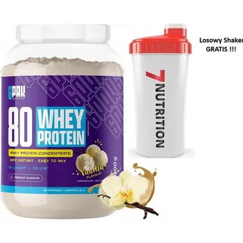 Protein Protein BALENÍ 6 KUSŮ Nutrition syrovátkový koncentrát WPC vanilka prášek 2000 g