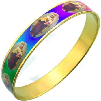 Náramek Náramek s barevným motivem a vnitřními rozměry 68x11.5 mm, váha 24 g