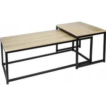 Konferenční stolek Konferenční stolek Kondela obdélníkový 50 x 40 x 35 cm, dub sonoma