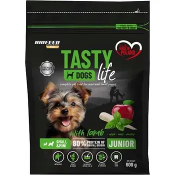 Krmivo pro psa Tasty Dogs Life JUNIOR M&S s jehněčím masem 600 g