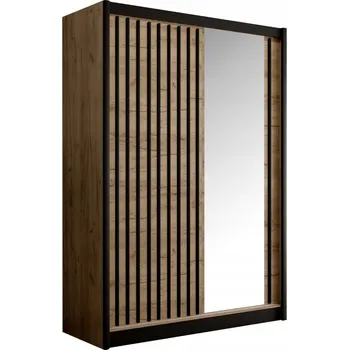 Šatní skříň Žebříková Skříň Kondela 150 x 215 x 61 cm dub