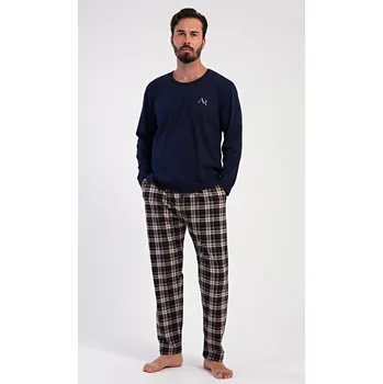 Pánské pyžamo Pánské pyžamo dlouhé ARMANDO XXL - vyrobeno v EU