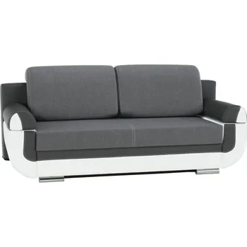 Pohovka Pohovka Kondela 204 x 90 cm umělá kůže šedá