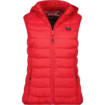 Dámská vesta GEOGRAPHICAL NORWAY vesta dámská VARMUP LADY topné vlákna S červená
