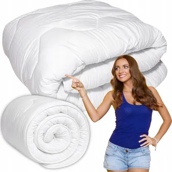 přikrývka CELOROČNÍ PŘIKRÝVKA 200x200cm PROŠÍVANÁ MICROFIBRA GOLD SWISS BÍLÁ