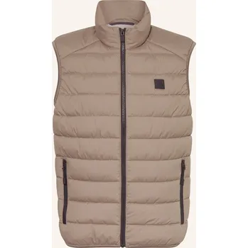 Pánská bunda Marc O'polo Pánská Prošívaná Vesta, hnědá, 54