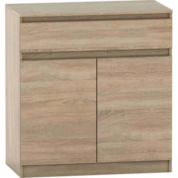 Komoda Komoda Kondela 90 x 49 x 95,4 cm, odstíny hnědé, matná