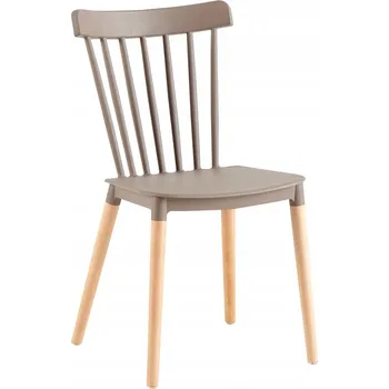 Jídelní židle Židle Kondela plastová šedá 1 ks