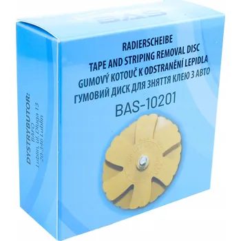 Nářadí pro automobil Gumový kotouč na odstranění lepidla z ráfků + Adaptér
