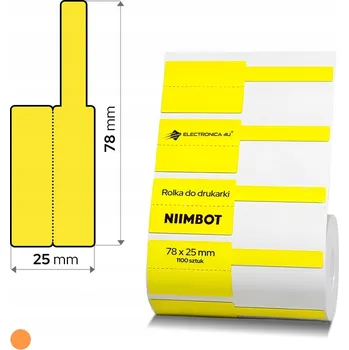 Speciální papír Samolepicí štítky, termální samolepky pro tiskárnu Niimbot K3 na kabely