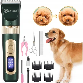 Kosmetika pro psa STROJEK NA STŘÍHÁNÍ PSŮ KOČEK ZVÍŘAT SADA BEZDRÁTOVÝ