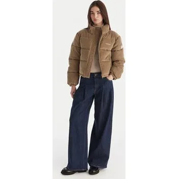 Pánské oblečení Guess Jeans Zimní bunda W5BL17 W2061 Béžová Regular Fit M