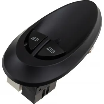 Přepínač ovládání oken Iveco Daily 1999-2006 na straně řidiče - černý panel 500321134 NTY