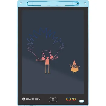 Magnetická kreslící tabulka Kreslící tabulka GoGEN DECKO TABULKA, modrá GOGDECKOTABULKAB