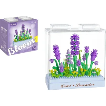 ostatní stavebnice Stavebnice mini KOCO Levandule plast 11x12x5cm