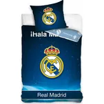 Sada povlečení Real Madrid 140x200 cm, vícebarevná bavlněná se zapínáním na druky