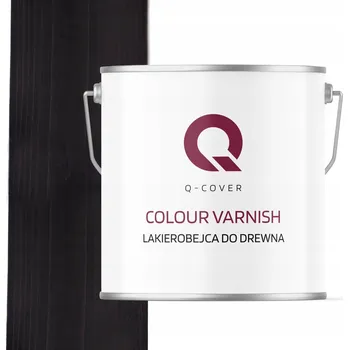 Lak na dřevo LAKYROLAK NA DŘEVO 3V1 EXTRA LAZURA ČERNÁ POLOMATNÁ 5L OCHRANNÁ