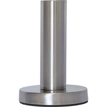 Lampička Stolní lampa kovová E27 GLANS kartáčované železo