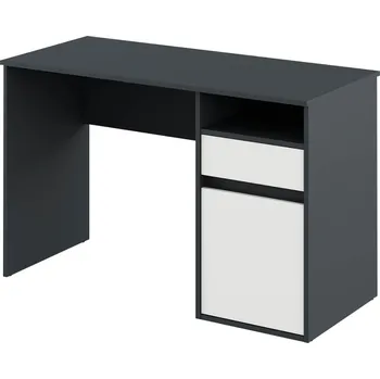 Psací stůl Obdélníkový psací stůl Kondela 120 x 53 x 75,5 cm, grafit barva