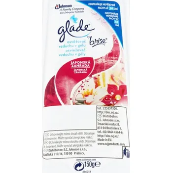 Osvěžovač vzduchu WC gel osvěžovač Brise 150gr/ vůně japonská zahrada