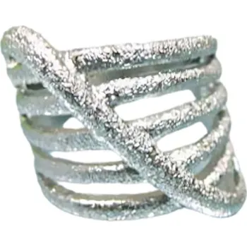 Prsten Elegantní ocelový prsten s moderním designem v stříbrné barvě, kód produktu 7PR12359. 52