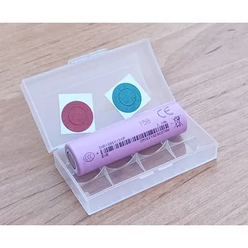 Článková baterie Blistr 1x Li-ion EVE INR18650/30P 10C 30A 3000mAh + 2x izolační kroužek