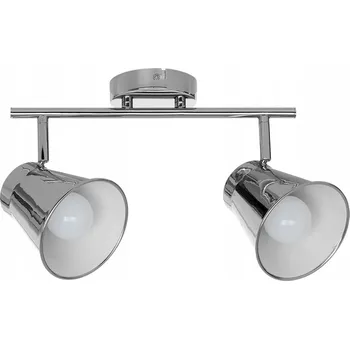 Stropní Svítidlo BRITOP 2xE27 LED 60W Chrom, Minimalistický design
