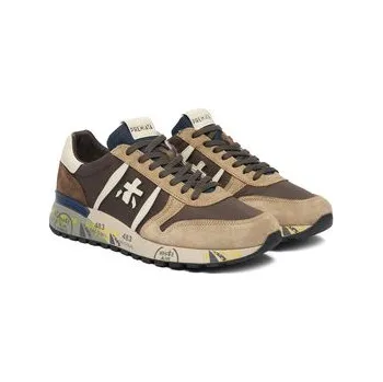 Pánské tenisky Sneakersy Premiata Lander Var 7704 Hnědá 45