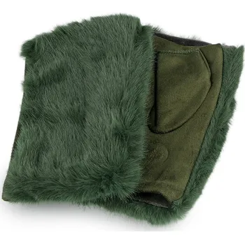 Rukavice Dámské rukavice bezprsté s kožešinou