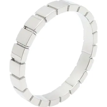 Prsten Ocelový prsten s geometrickým designem, šířka 3 mm, váha 2 g 57