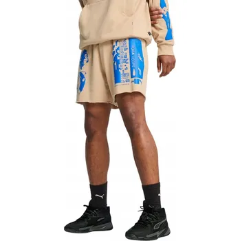 Pánské kraťasy Pánské basketbalové Kraťasy Puma Ancient 63029201 XL