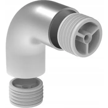 ZAOBLENÉ KOLENO K DŘEVĚNÉMU ZÁBRADLÍ 90 STUPŇŮ SATÉN