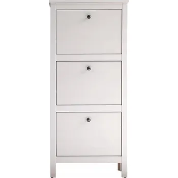 Botník Botník Kondela 55 x 126 x 29 cm bílý